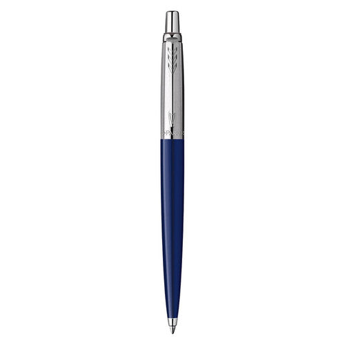 Parker Jotter Original Ballpoint Pen Navy Blue and Chrome Trim Medium Tip