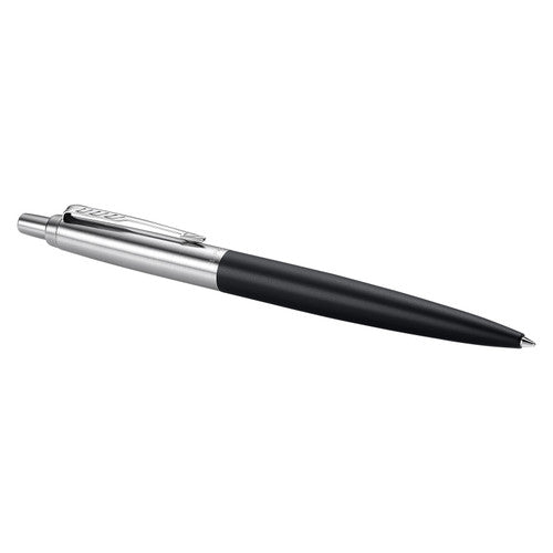 Parker Jotter XL Ballpoint Pen Matte Black Lacquer and Chrome Trim Medium Tip