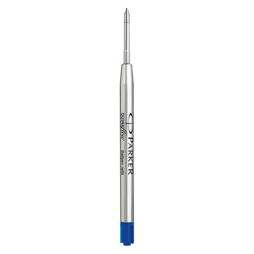 Parker QuinkFlow Ballpoint Refill Blue Medium Pack of 3