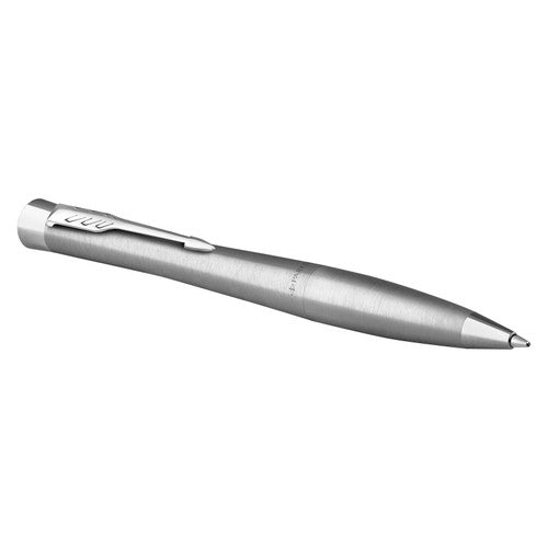 Parker Urban Twist Ballpoint Pen Metro Metallic Chrome Trim Medium Tip