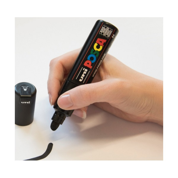 Posca PC-7M Paint Marker Pen Bullet Bold Bundle of 15 Individual Colours