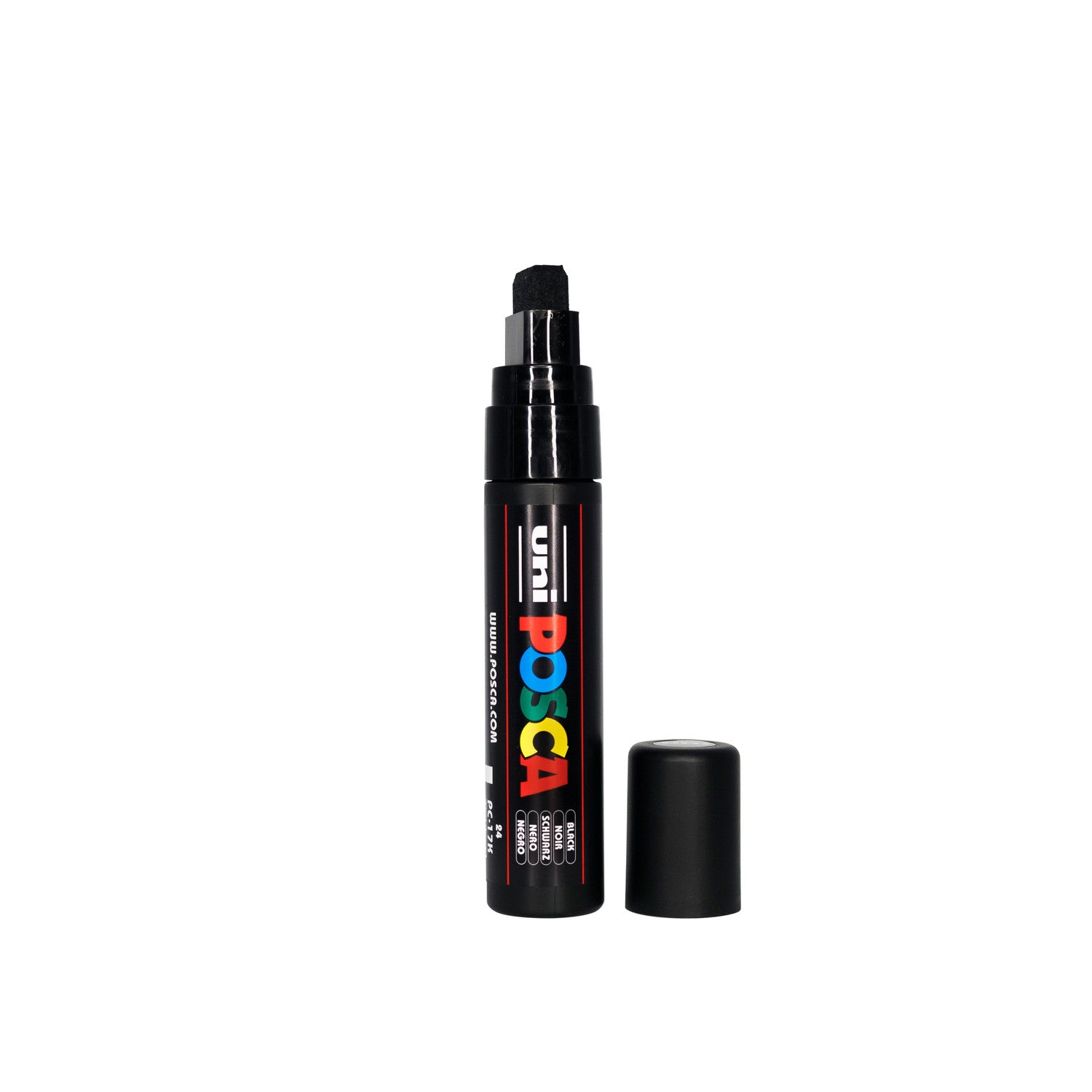 POSCA PC-17K cap beside marker