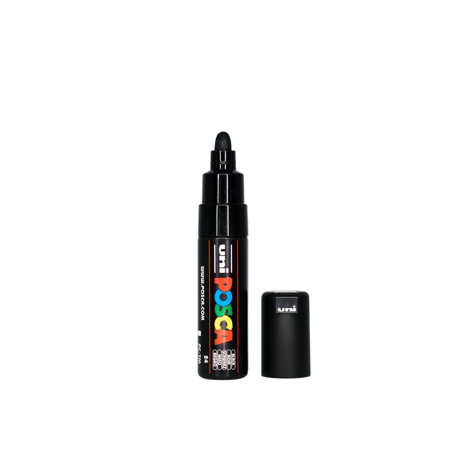 POSCA PC-7M cap beside