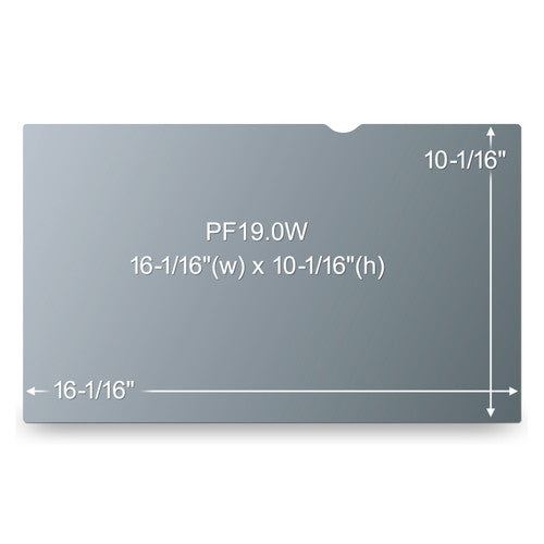 3M Anti-Glare Filter for 19" Widescreen Monitor (16:10) AG190W1B