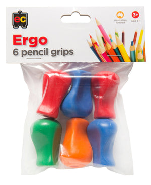 Educational Colours Pencil Grips Pack of 6