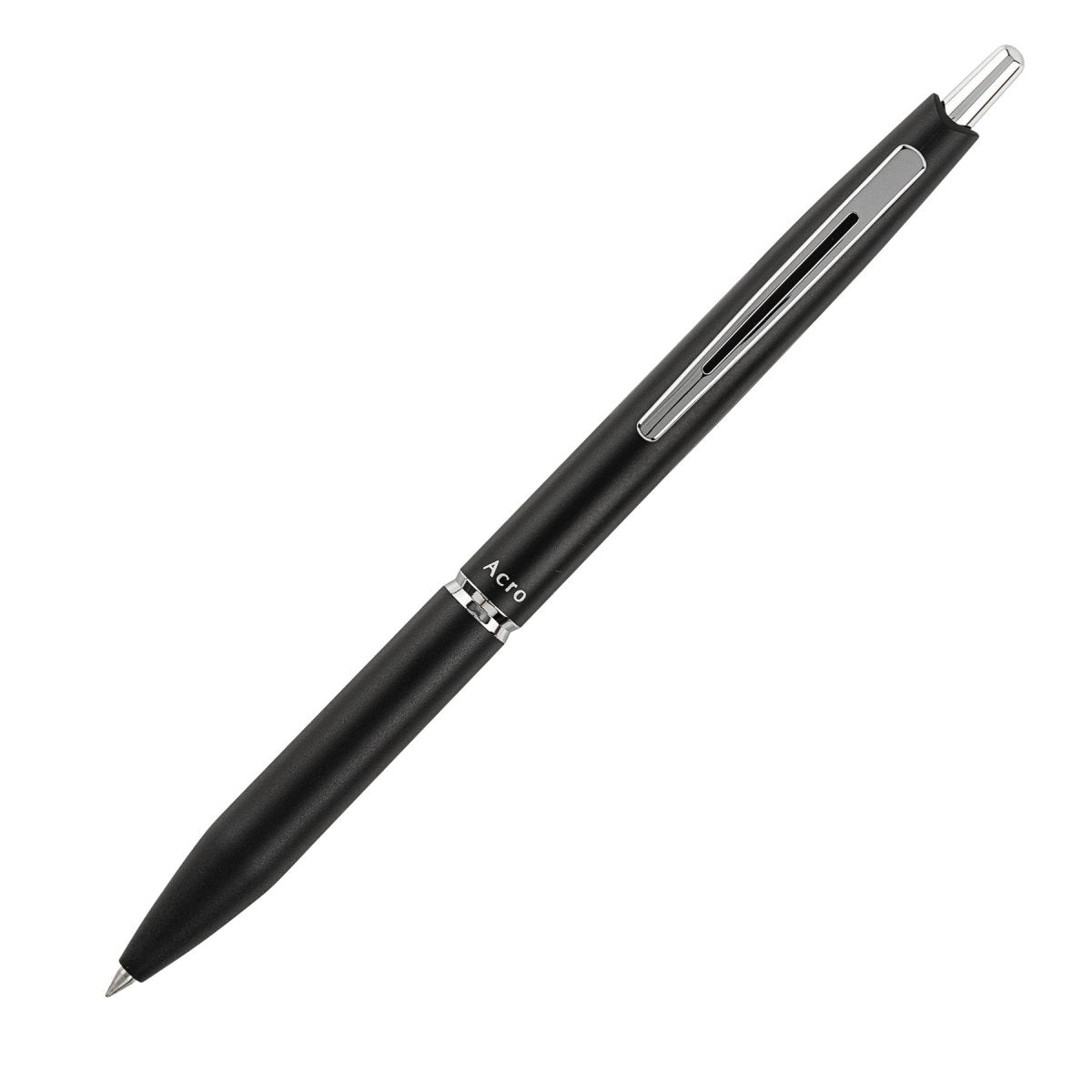 PILOT Acro 1000 Retractable Ballpoint Extra Fine Black Barrel Silver Accent Black Ink