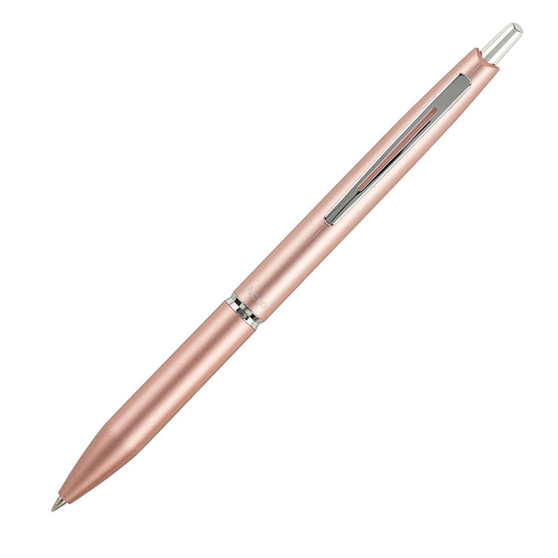 PILOT Acro 1000 Retractable Ballpoint Extra Fine Champagne Gold Barrel Silver Accent Black Ink