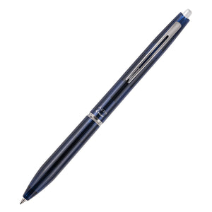 PILOT Acro 300 Hybrid Ballpoint Pen Extra Fine Clear Blue Barrel Black Ink Box of 10