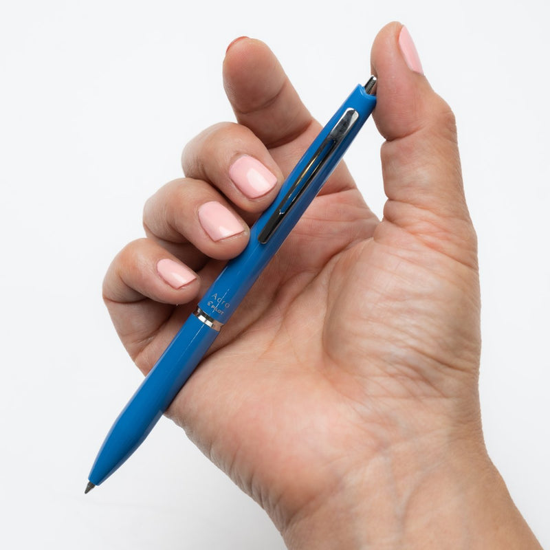PILOT Acro 300 Hybrid Ballpoint Pen Fine Aquamarine Barrel Black Ink Box of 10 – view 2