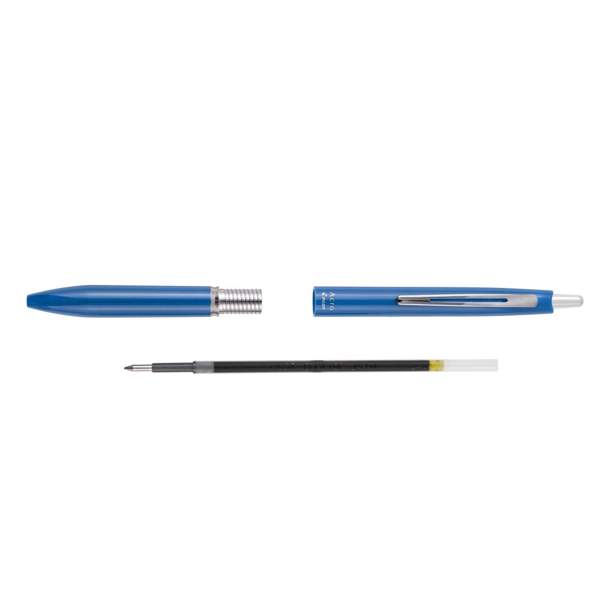 PILOT Acro 300 Hybrid Ballpoint Pen Fine Aquamarine Barrel Black Ink Box of 10 – view 3