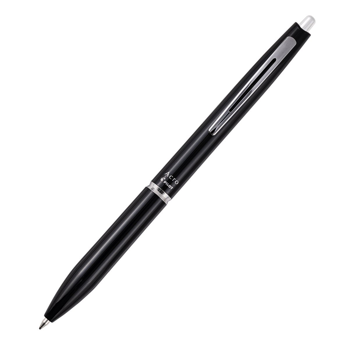 PILOT Acro 300 Hybrid Ballpoint Pen Fine Black Barrel Black Ink Box of 10