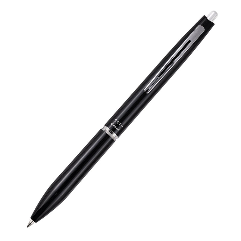 PILOT Acro 300 Hybrid Ballpoint Pen Fine Black Barrel Black Ink Box of 10