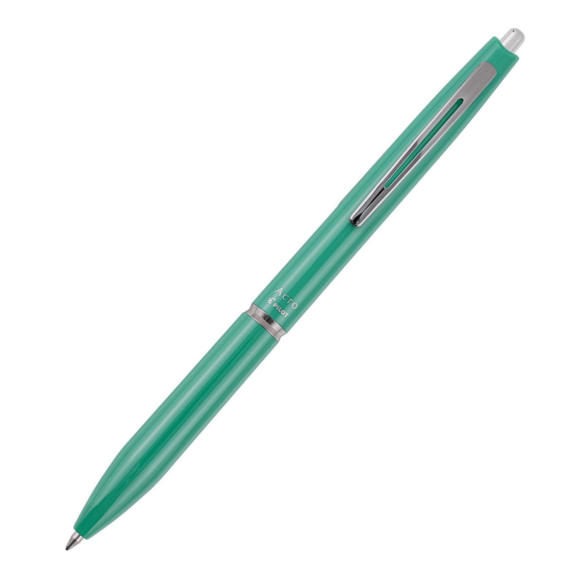 PILOT Acro 300 Hybrid Ballpoint Pen Fine Forest Green Barrel Black Ink Box of 10