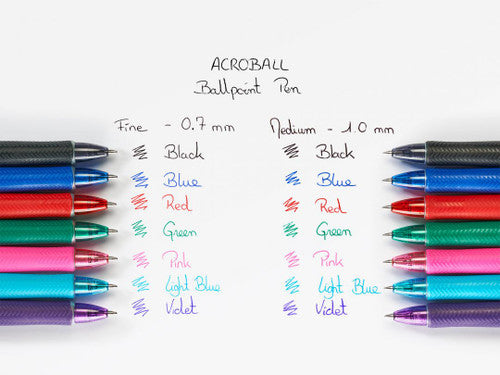 Pilot BegreeN Acroball Retractable Ballpoint Pen Medium Red Box of 10 – view 2