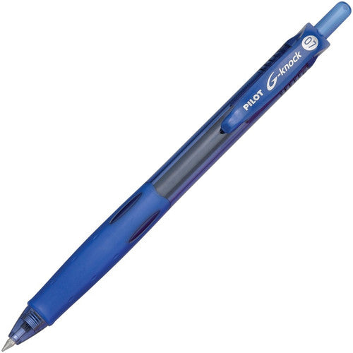 Pilot BegreeN G-Knock Retractable Gel Pen 0.7mm Blue Box of 10 – view 2