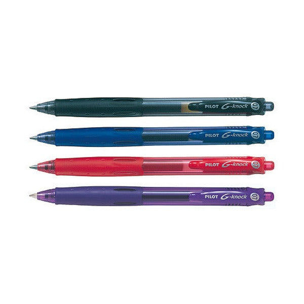 Pilot BegreeN G-Knock Retractable Gel Pen 0.7mm Blue Box of 10 – view 3