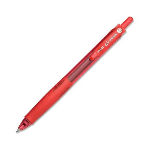 Pilot BegreeN G-Knock Retractable Gel Pen 0.7mm Red Box of 10 – view 2
