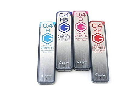 Pilot BegreeN G Neox Graphite Lead Refill 2B 0.4mm 30's Pack of 10 – view 3