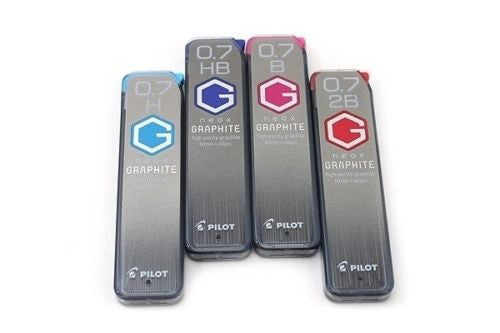 Pilot BegreeN G Neox Graphite Lead Refill 2B 0.7mm 40's Pack of 10 – view 3