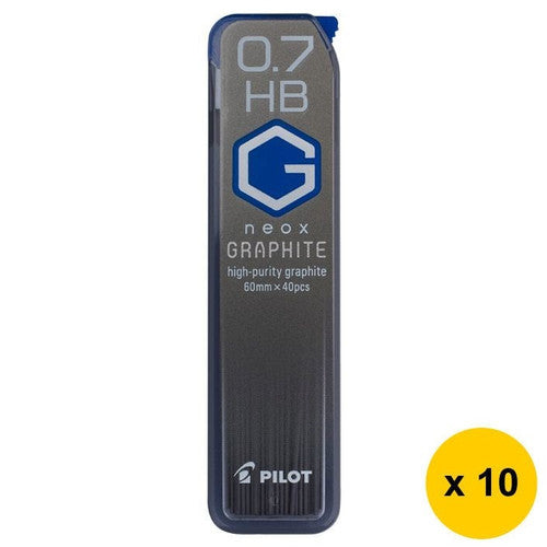 Pilot BegreeN G Neox Graphite Lead Refill HB 0.7mm 40's Pack of 10