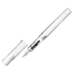 PILOT BegreeN Kakuno Fountain Pen Extra Fine Nib Clear Cap and Barrel - new packaging