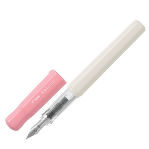 PILOT BegreeN Kakuno Fountain Pen Medium Nib Soft Pink Cap - new packaging