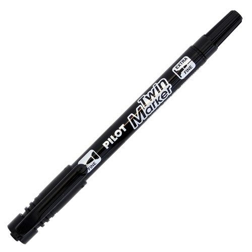 Pilot BegreeN Twin Permanent Marker Dual Nib Black Box of 10 – view 2