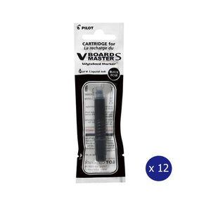 Pilot BegreeN V Board Master S Whiteboard Marker Refill Black Box of 12