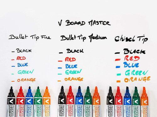 Pilot BegreeN V Board Master Whiteboard Marker Bullet Medium Assorted Pack of 5 – view 5
