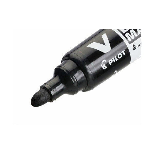 Pilot BegreeN V Board Master Whiteboard Marker Bullet Medium Black Box of 10 – view 3