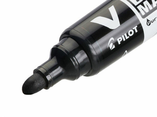 Pilot BegreeN V Board Master Whiteboard Marker Bullet Medium Black Box of 10 – view 3
