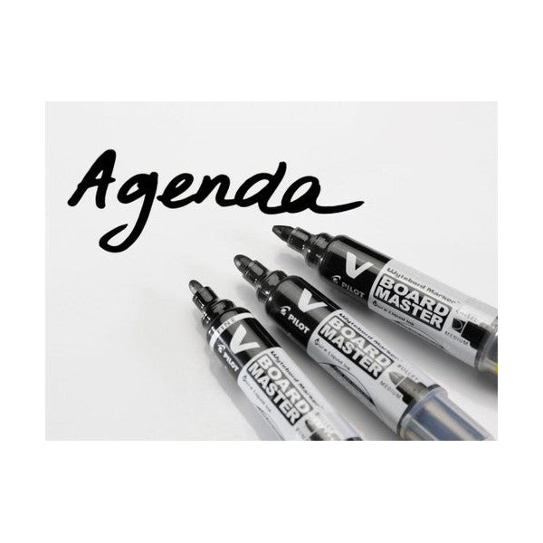 Pilot BegreeN V Board Master Whiteboard Marker Bullet Medium Black Box of 10 – view 4