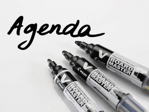Pilot BegreeN V Board Master Whiteboard Marker Bullet Medium Black Box of 10 – view 4