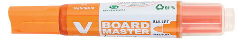 Pilot BegreeN V Board Master Whiteboard Marker Bullet Medium Orange Box of 10 – view 2