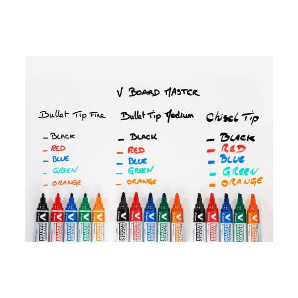 Pilot BegreeN V Board Master Whiteboard Marker Chisel Medium Black Box of 10 – view 3