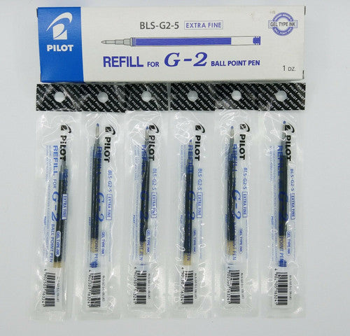 Pilot BLS-G2 Gel Refill 0.5mm Blue Box of 12 – view 2