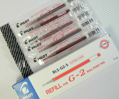 Pilot BLS-G2 Gel Refill 0.5mm Red Box of 12 – view 2