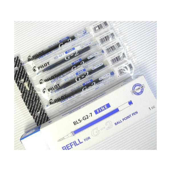 Pilot BLS-G2 Gel Refill 0.7mm Blue Box of 12 – view 2