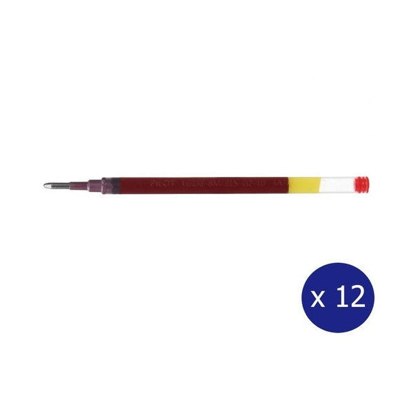 Pilot BLS-G2 Gel Refill 1.0mm Red Box of 12
