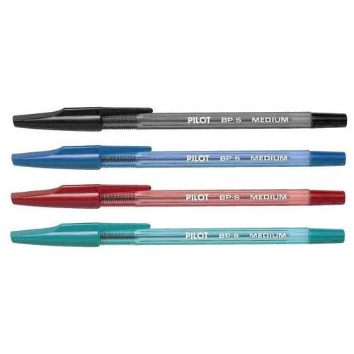 Pilot BP-S The Better Ballpoint Stick Pen Medium Blue Box of 12 – view 2