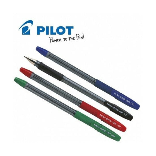 Pilot BPS-GP The Ballpoint Stick Grip Pen Extra Broad Black Box of 12 – view 2