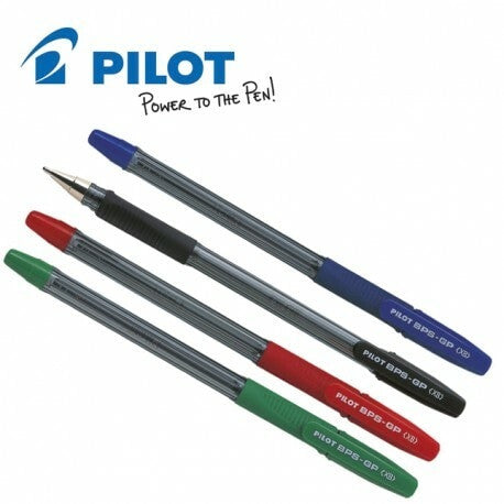 Pilot BPS-GP The Ballpoint Stick Grip Pen Extra Broad Black Box of 12 – view 2