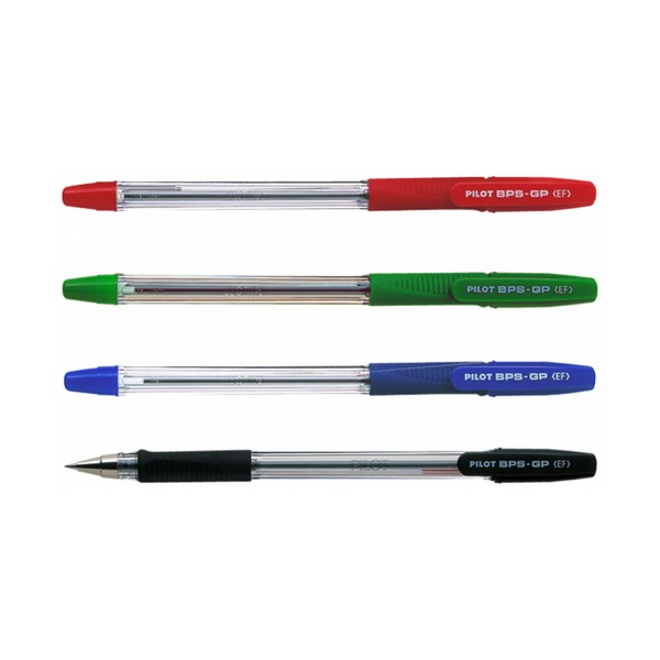 Pilot BPS-GP The Ballpoint Stick Grip Pen Extra Fine Red Box of 12 – view 2