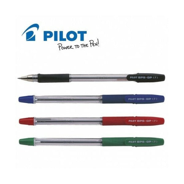 Pilot BPS-GP The Ballpoint Stick Grip Pen Fine Black Box of 12 – view 2