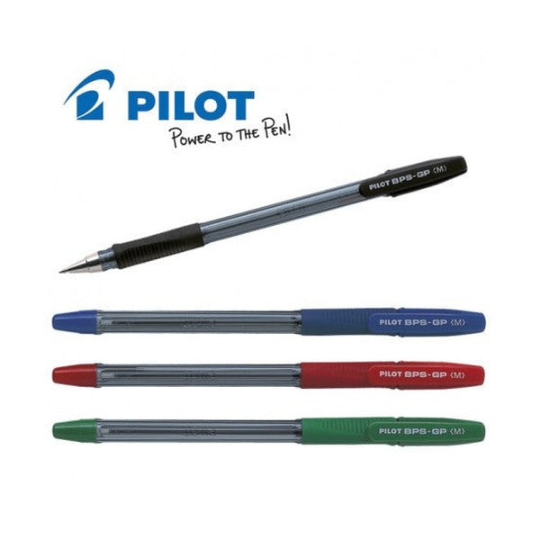 Pilot BPS-GP The Ballpoint Stick Grip Pen Medium Red Box of 12 – view 2