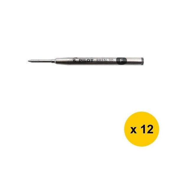 Pilot BRFN-30 Premium Ballpoint Refill 0.7mm Black Box of 12