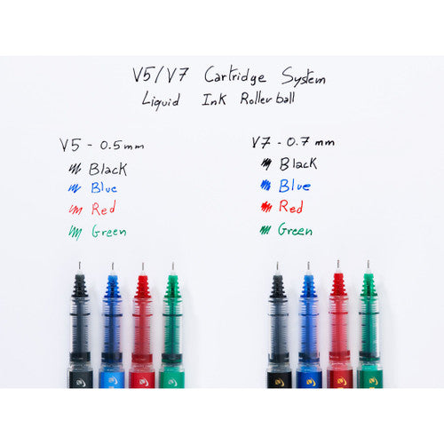 Pilot BXC-V5 BegreeN Hi-Tecpoint Rollerball Pen 0.5mm Black Box of 12 – view 3