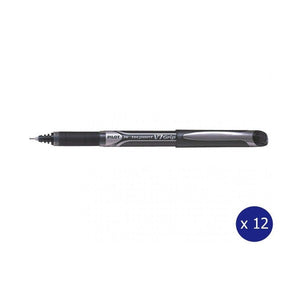 Pilot BXGPN-V7 Hi-Tecpoint Grip Rollerball Pen 0.7mm Black Box of 12