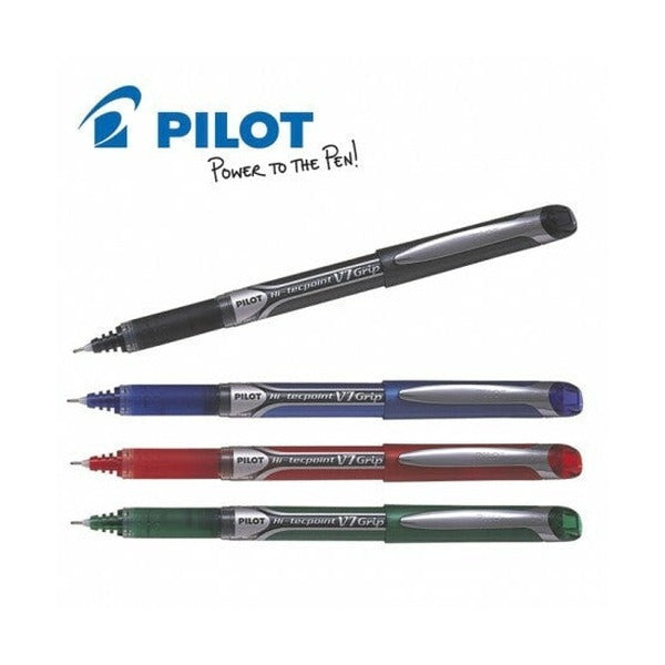 Pilot BXGPN-V7 Hi-Tecpoint Grip Rollerball Pen 0.7mm Black Box of 12 – view 4