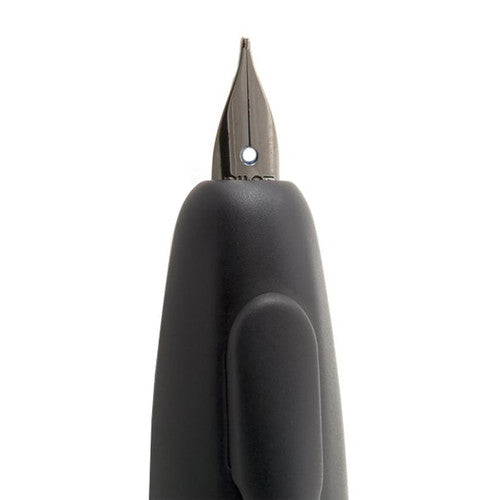 Pilot Capless Black Accent Fountain Pen Gloss White Barrel Extra Fine Nib – view 3